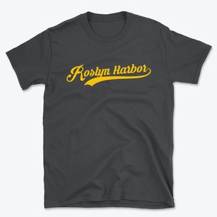 Roslyn Harbor New York Vintage Team Basic T-Shirt