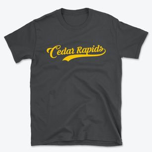 Cedar Rapids Iowa Vintage Team Basic T-Shirt