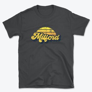 Milford Massachusetts Sublime Sunset Basic T-Shirt