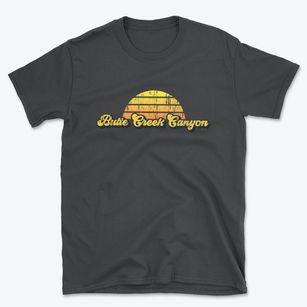 Butte Creek Canyon California Sublime Sunset Basic T-Shirt