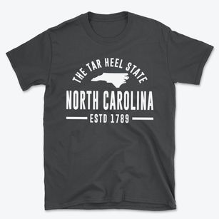  North Carolina Motto Basic T-Shirt