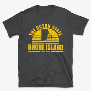  Rhode Island Sunset Basic T-Shirt