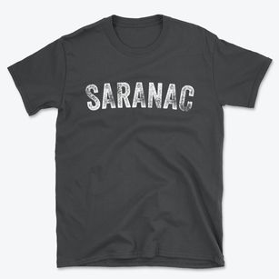 Saranac New York Timeless Retro Basic T-Shirt