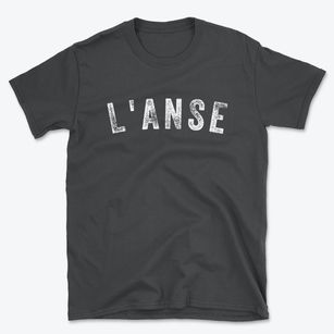 L'anse Michigan Timeless Retro Basic T-Shirt