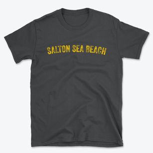 Salton Sea Beach California Timeless Retro Basic T-Shirt