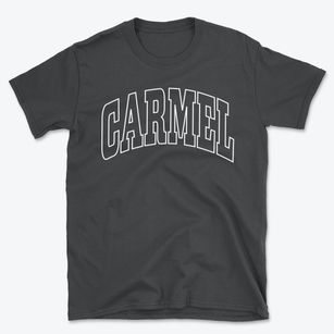 Carmel New York Trendy Block Basic T-Shirt