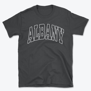 Albany Missouri Trendy Block Basic T-Shirt