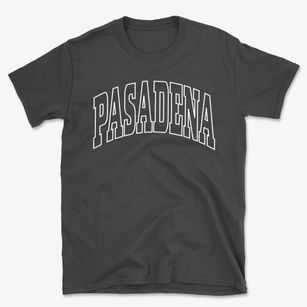 Pasadena Maryland Trendy Block Basic T-Shirt