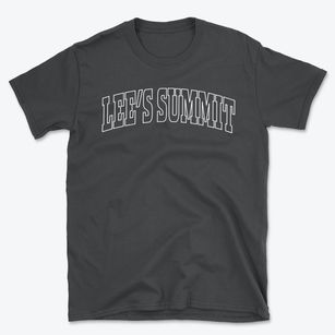 Lee's Summit Missouri Trendy Block Basic T-Shirt