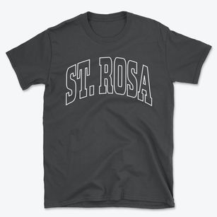 St. Rosa Minnesota Trendy Block Basic T-Shirt