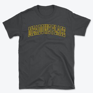 Meadows Place Texas Trendy Block Basic T-Shirt