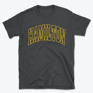Hamilton Montana Trendy Block Basic T-Shirt