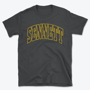 Sennett New York Trendy Block Basic T-Shirt