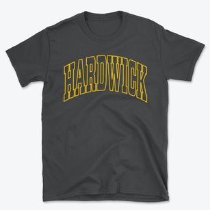 Hardwick Massachusetts Trendy Block Basic T-Shirt