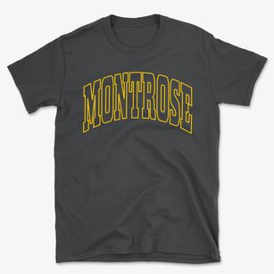 Montrose New York Trendy Block Basic T-Shirt
