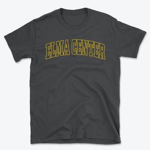 Elma Center New York Trendy Block Basic T-Shirt