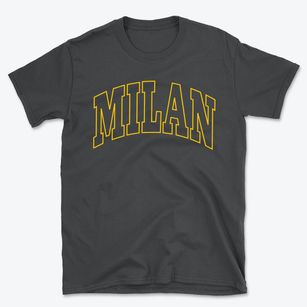 Milan Missouri Trendy Block Basic T-Shirt