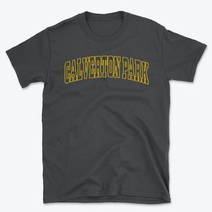 Calverton Park Missouri Trendy Block Basic T-Shirt