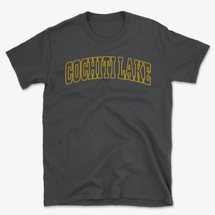 Cochiti Lake New Mexico Trendy Block Basic T-Shirt