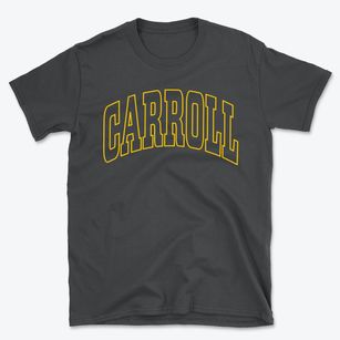 Carroll Ohio Trendy Block Basic T-Shirt