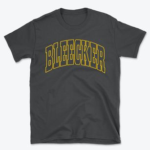 Bleecker New York Trendy Block Basic T-Shirt