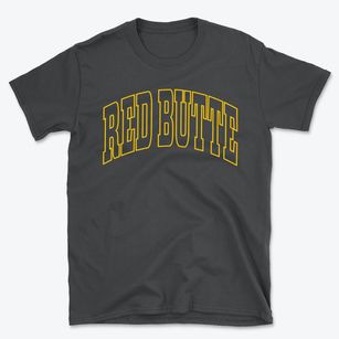 Red Butte Wyoming Trendy Block Basic T-Shirt