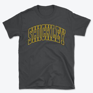 Shickley Nebraska Trendy Block Basic T-Shirt