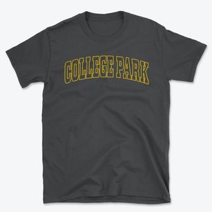 College Park Georgia Trendy Block Basic T-Shirt
