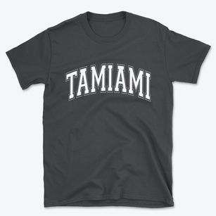 Tamiami Florida Varsity Basic T-Shirt
