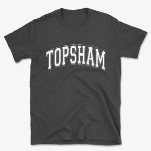 Topsham Vermont Varsity Basic T-Shirt