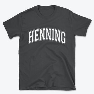 Henning Illinois Varsity Basic T-Shirt