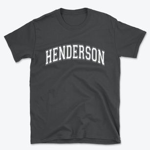Henderson Maryland Varsity Basic T-Shirt