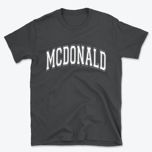 Mcdonald North Carolina Varsity Basic T-Shirt