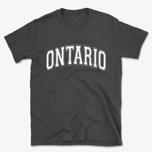 Ontario New York Varsity Basic T-Shirt