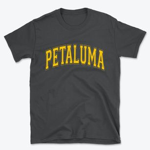 Petaluma California Varsity Basic T-Shirt