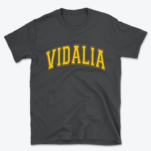 Vidalia Louisiana Varsity Basic T-Shirt