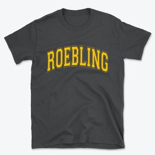 Roebling New Jersey Varsity Basic T-Shirt