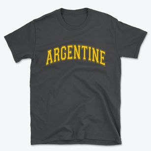 Argentine Michigan Varsity Basic T-Shirt