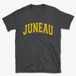 Juneau Alaska Varsity Basic T-Shirt