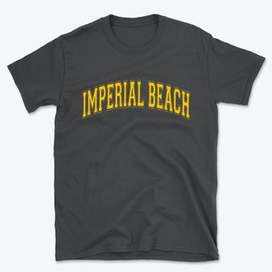 Imperial Beach California Varsity Basic T-Shirt