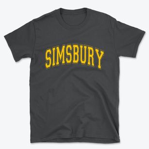 Simsbury Connecticut Varsity Basic T-Shirt