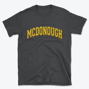 Mcdonough Georgia Varsity Basic T-Shirt