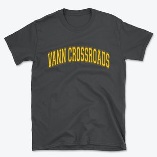 Vann Crossroads North Carolina Varsity Basic T-Shirt