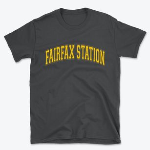 Fairfax Station Virginia Varsity Basic T-Shirt