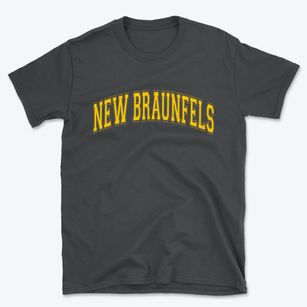 New Braunfels Texas Varsity Basic T-Shirt