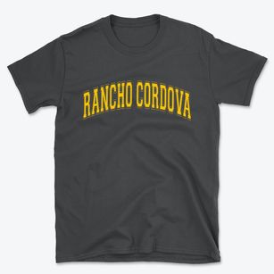 Rancho Cordova California Varsity Basic T-Shirt