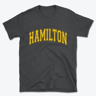 Hamilton Massachusetts Varsity Basic T-Shirt