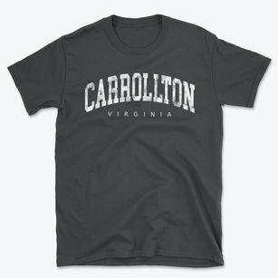 Carrollton Virginia Urban Vibe Basic T-Shirt