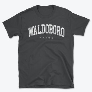 Waldoboro Maine Urban Vibe Basic T-Shirt