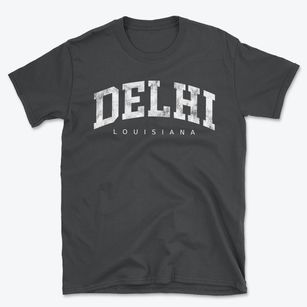 Delhi Louisiana Urban Vibe Basic T-Shirt